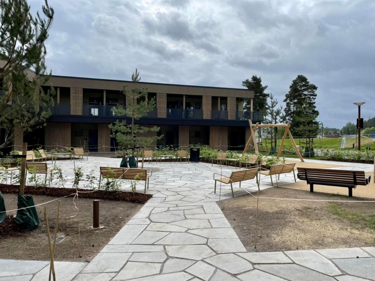 Hotell Fritidsparken Skien Exterior foto
