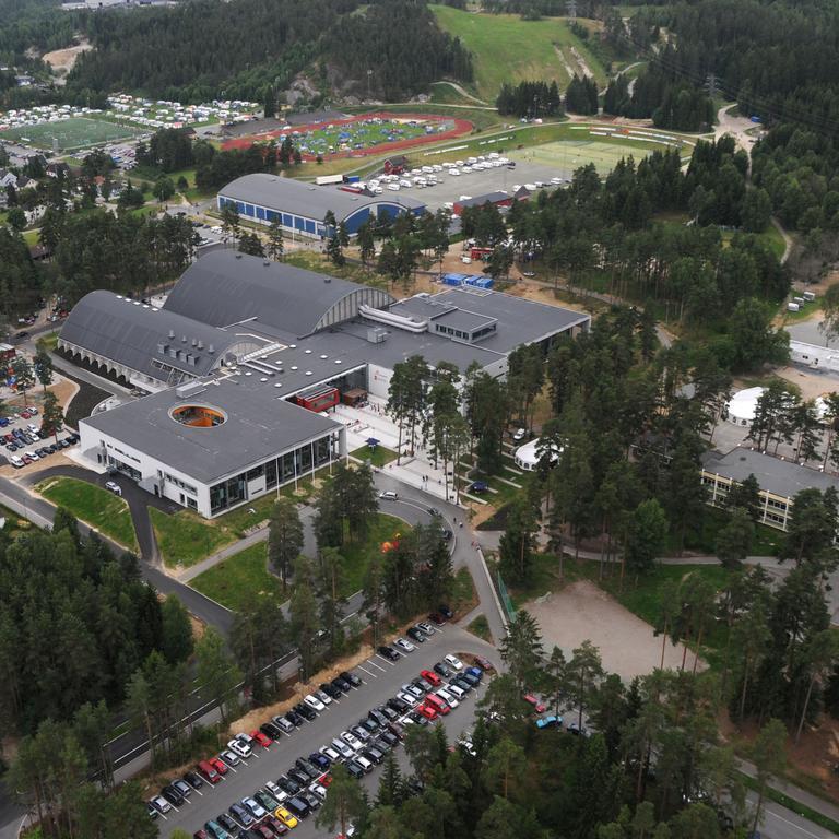 Hotell Fritidsparken Skien Exterior foto