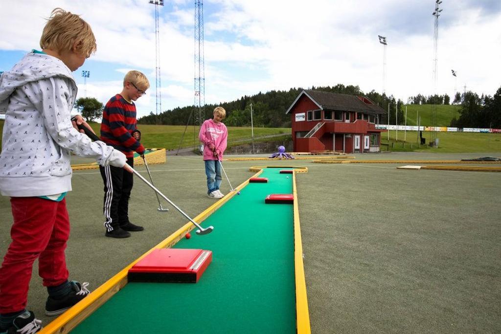 Hotell Fritidsparken Skien Exterior foto