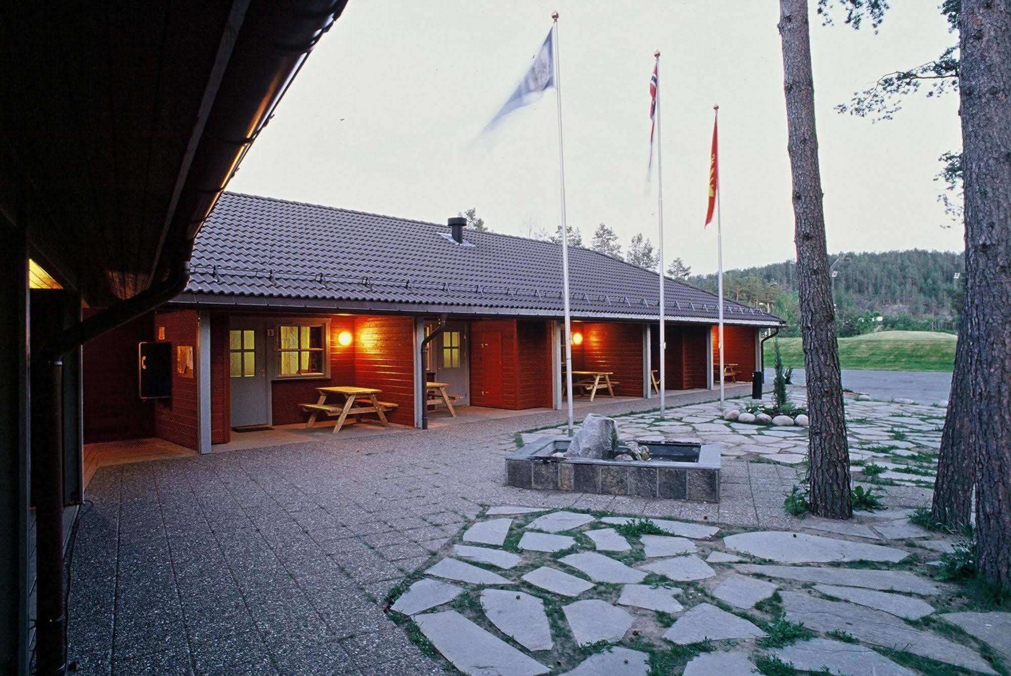 Hotell Fritidsparken Skien Exterior foto